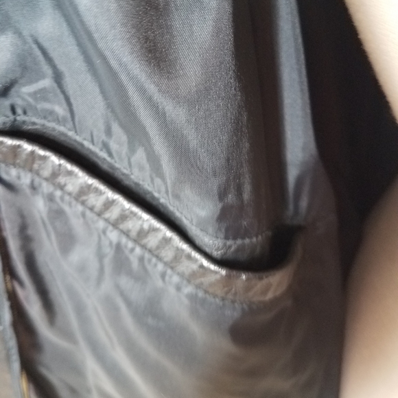 Byrnes & Baker Leather Jacket Bomber Classic Racer Motorcycle MotoCloak Size XL - Picture 6 of 7